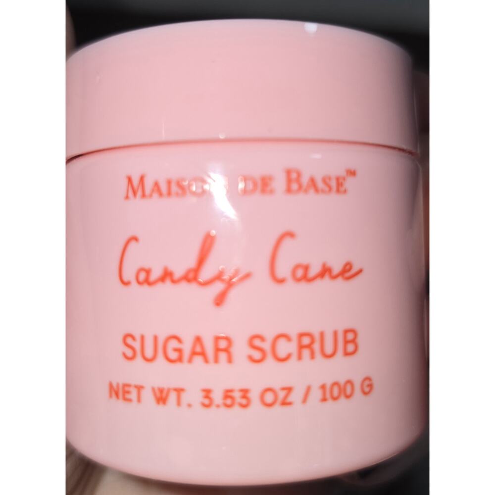 Maison De Base Sugar Scrub Duo Candy Cane And Peppermint - Picture 2 of 5